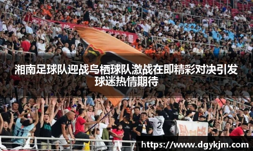 湘南足球队迎战鸟栖球队激战在即精彩对决引发球迷热情期待